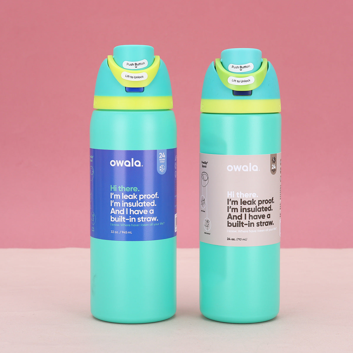 Botella térmica portátil con asa de transporte