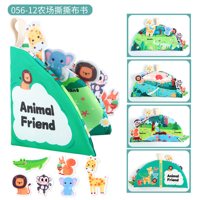 Libros de Tela para Bebés 0 a 3 Años – Educativos y Sensoriales