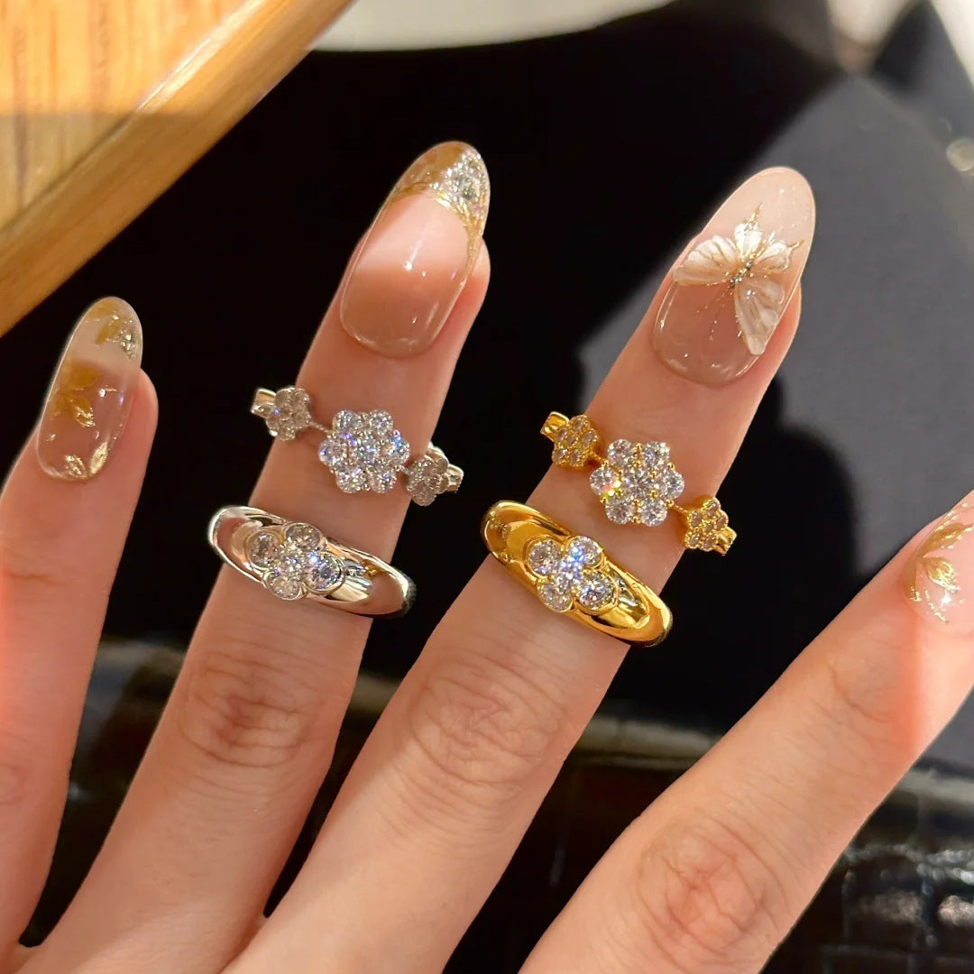 Set de Joyería Económico para Mujer – Collar, Pulsera y Anillo con Circonitas Brillantes