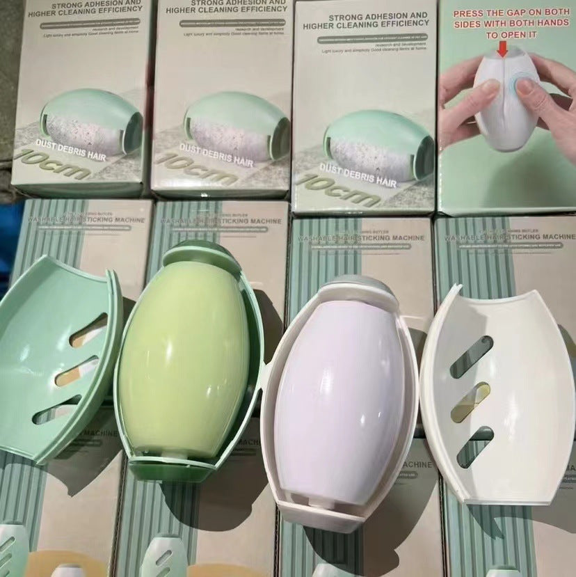 Rodillo Adhesivo para quitar Pelos de Mascotas: quitapelos Lavable para uso en Ropa y Muebles.