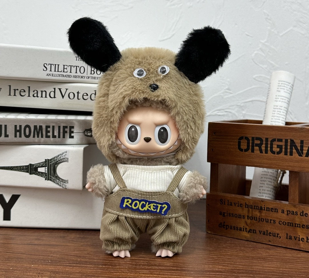 Ropa para Muñecas Labubu de 17cm – Modelos de Pie y Sentado (Muñeca no incluida)