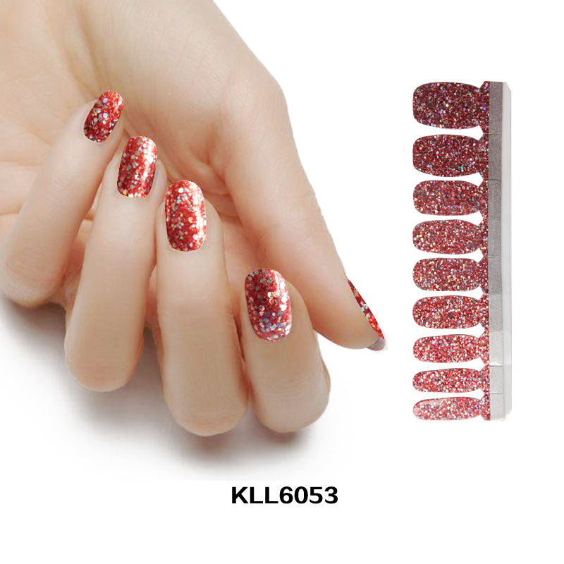 KIKILEE Stickers para Uñas: Pegatinas Completas con Efecto Esmalte y Brillo, Fáciles de Aplicar - Kuai Kuai Customer Support 