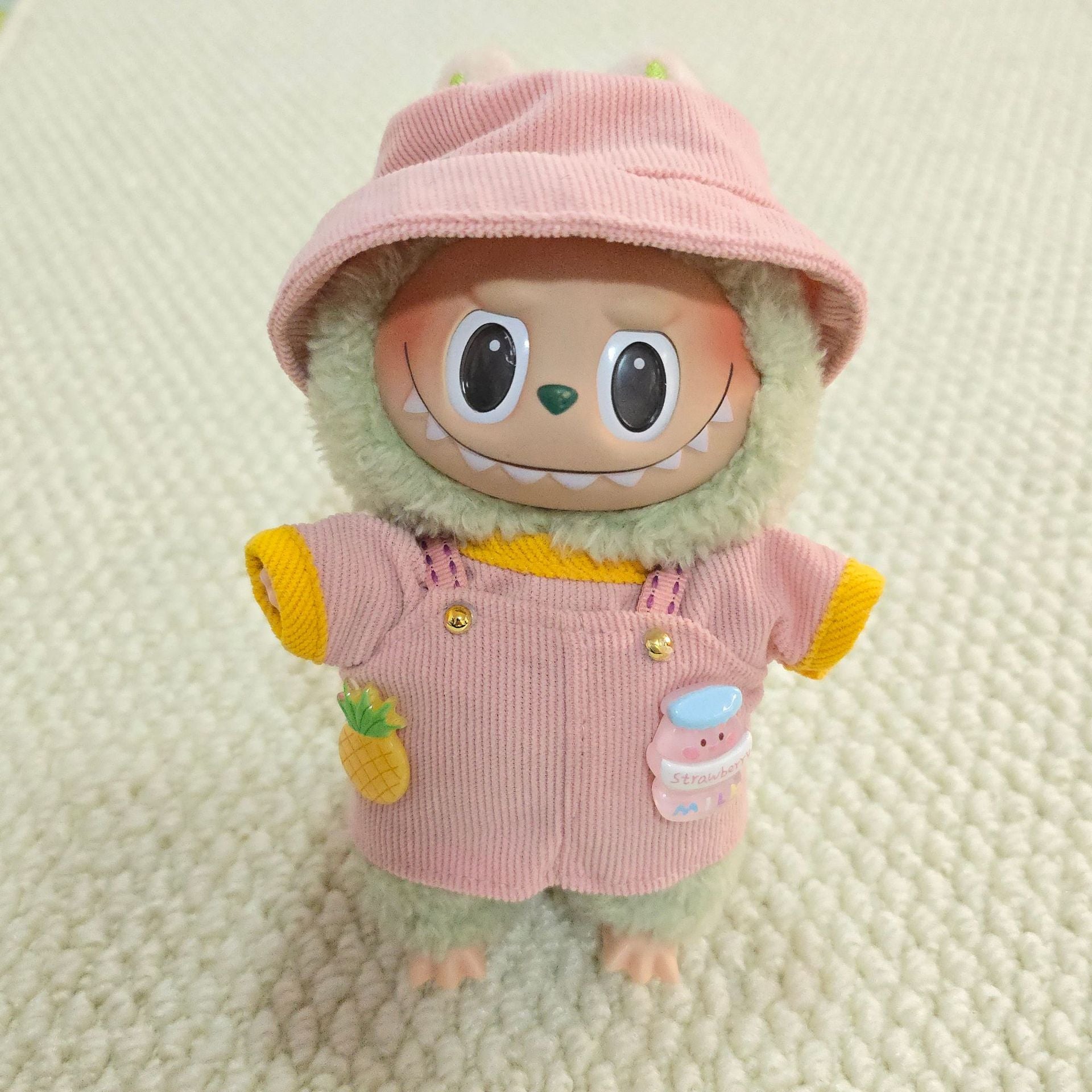 Ropa Estilo Bohemio para Muñeca Labubu 17 cm – Accesorios de Moda (Muñeca No Incluida)