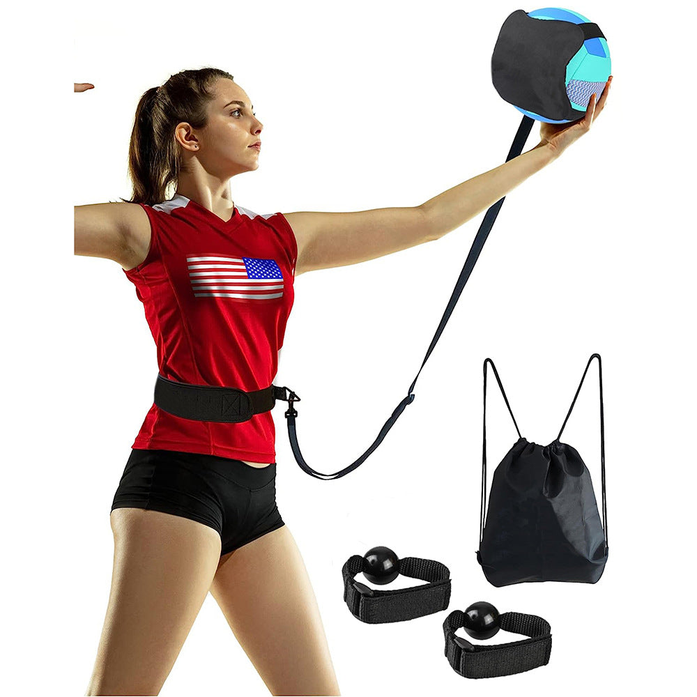 Football Balls with Bags for Students: Spiral Strap Training Gear