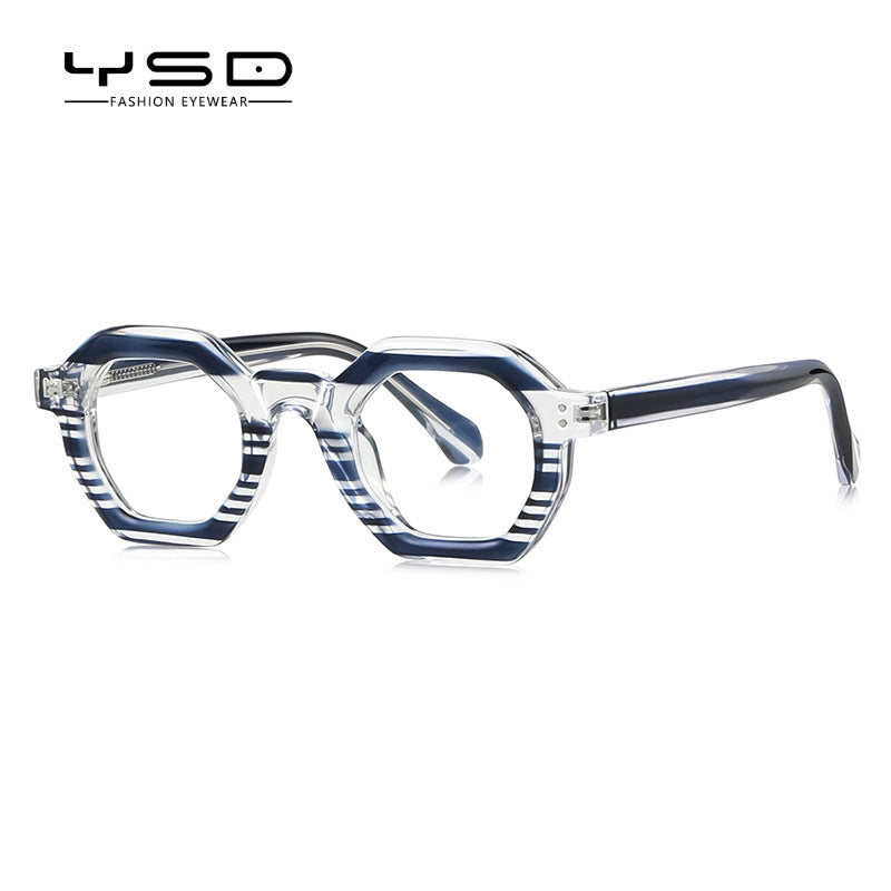 Gafas Hexagonales Retro Unisex con Protección Luz Azul