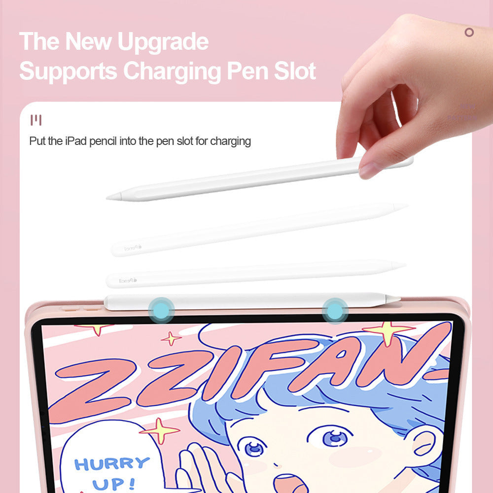 Funda de teclado para iPad Pro 11 (2020) y iPad 10.2: incluye cobertura de piel, soporte para mouse Bluetooth y compatibilidad con mini 9.7