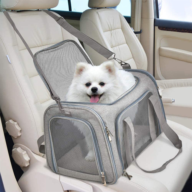 Transportín para gatos y perros – Bolsa de transporte portátil ideal para viajes.