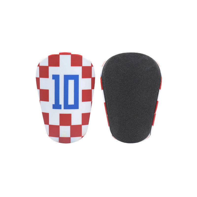 High-Temperature Football Socks with Light Shin Guards for Adults and Kids: Star Number and Foot Protection