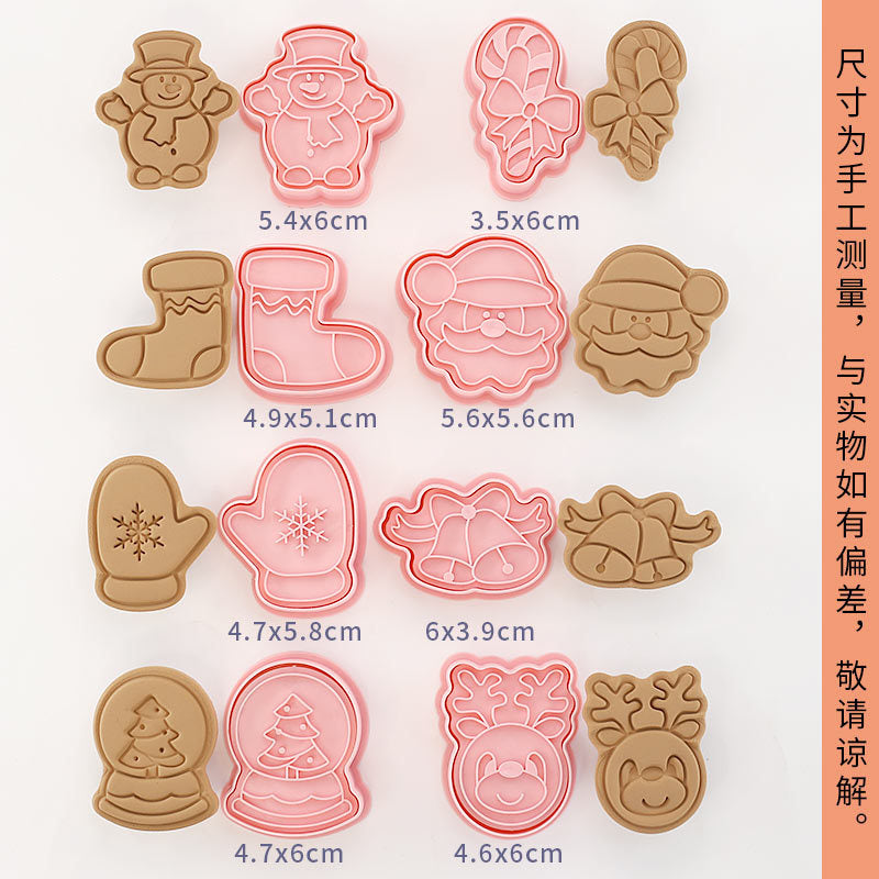 Set de moldes navideños 3D