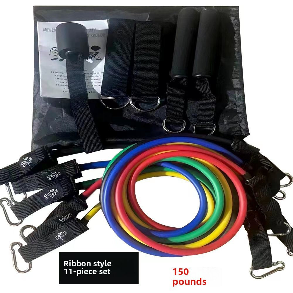 Set Ligas de Resistencia Multifuncional para fitness – Intensidades Múltiples