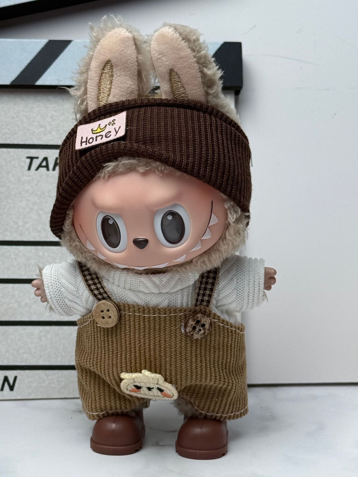 Bonitos conjuntos de Ropa y zapatos para muñecas:Accesorios para labubu de 17cm (Muñeca no incluida)