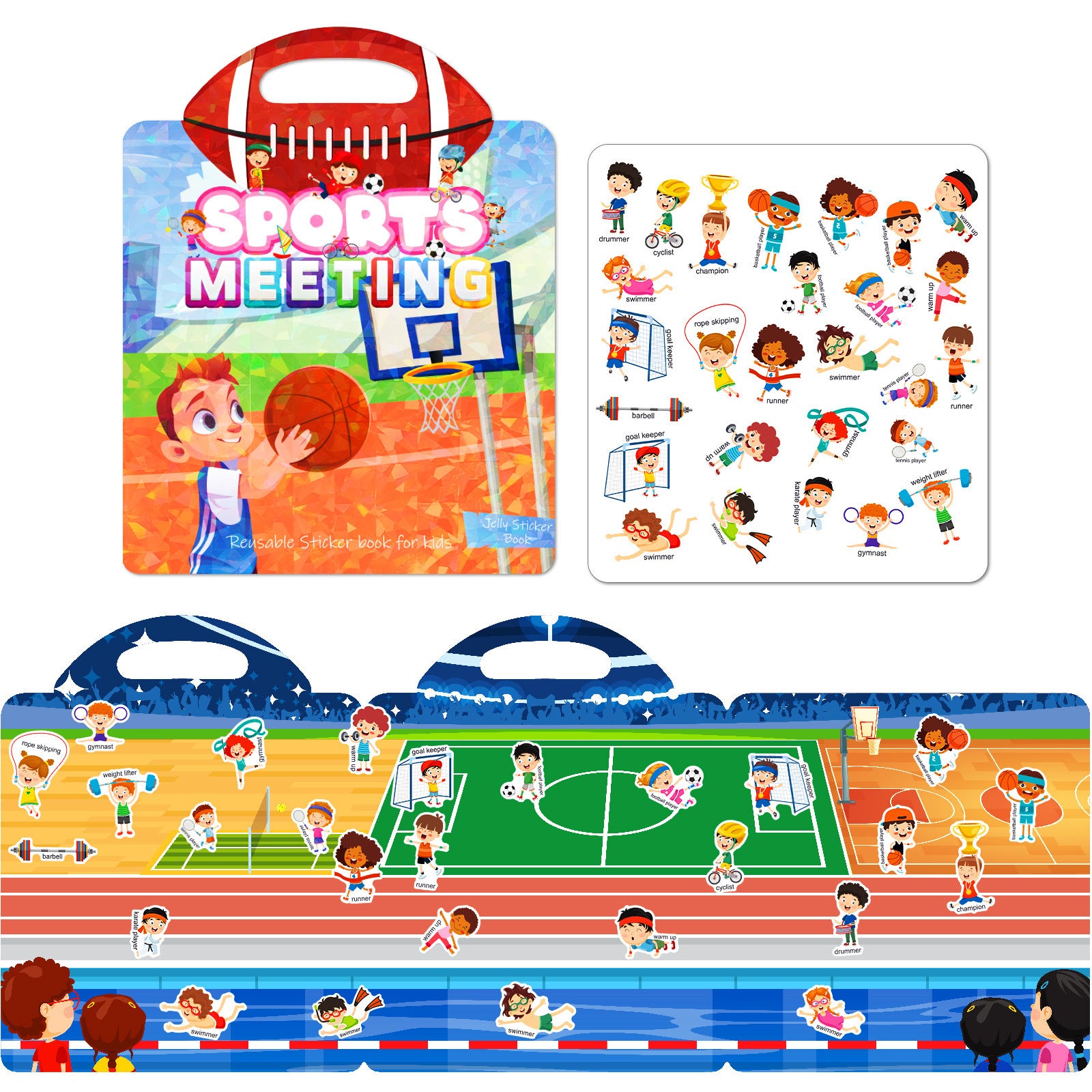 Baby Gel Stickers: Silent Educational Toy for Kids