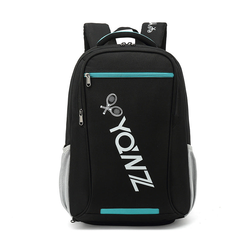 Mochila de Bádminton Unisex – Bolsa de Hombro para 3 Raquetas con Compartimentos Funcionales