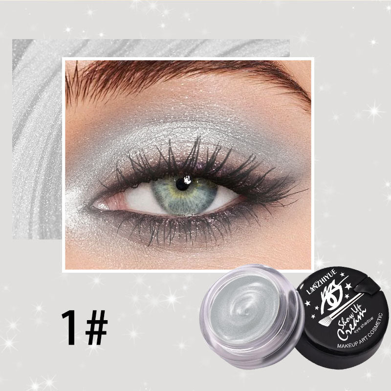 LANZHIYUE Sombra de Ojos Líquida 6 Colores: Efecto Perlado y Brillante para un Maquillaje Luminoso y Deslumbrante