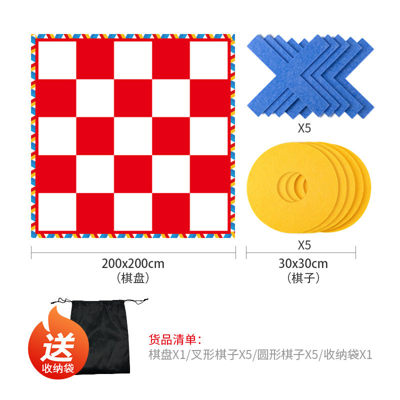Juego de Cuatro  en raya para exteriores para actividades familiares
