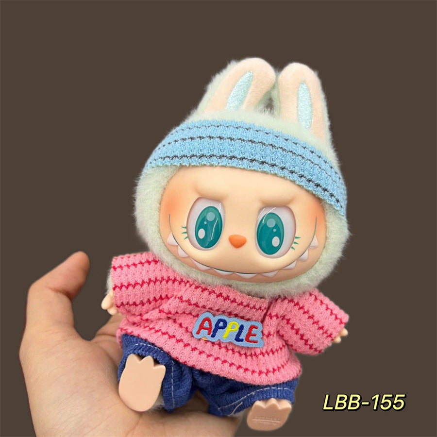 Disfraces y ropa en diseños adorables: para la bubu de 17cm, (Muñeca no incluida)