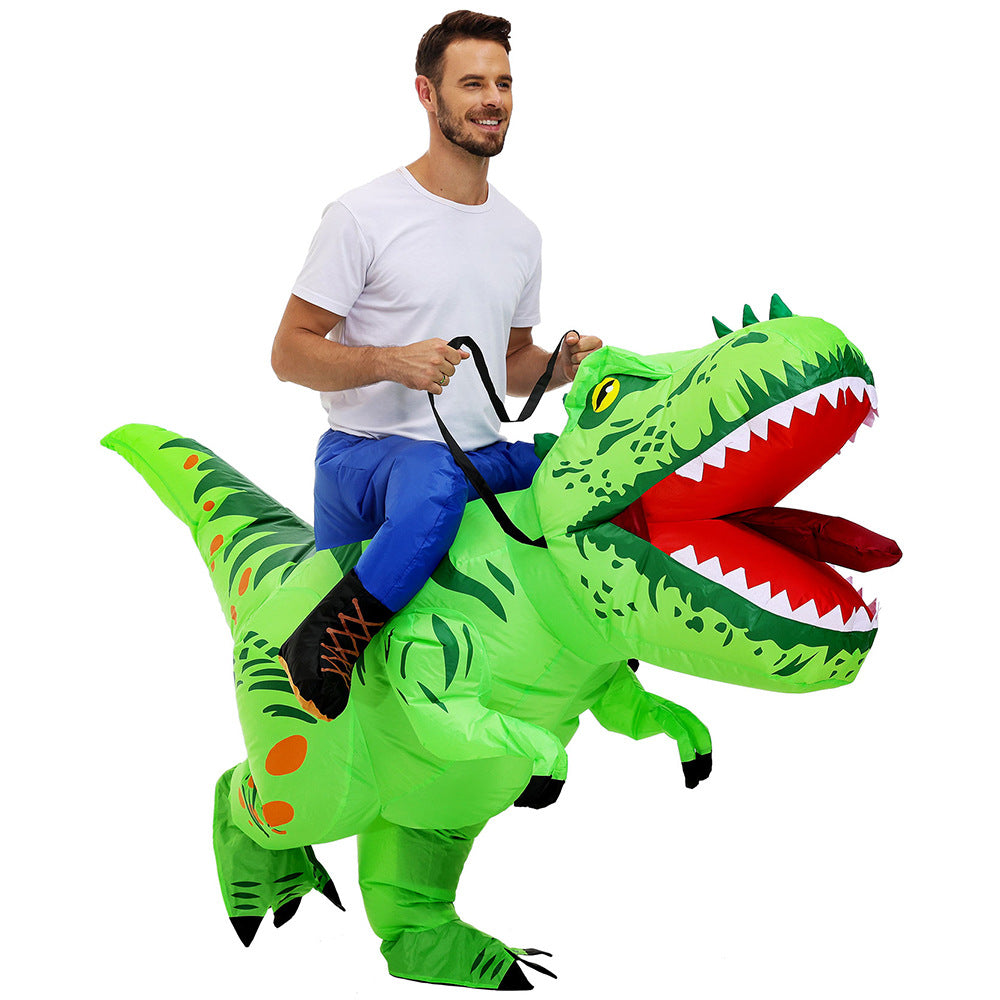 Disfraz Inflable de Dinosaurio y Otros Animales para Niños y Adultos