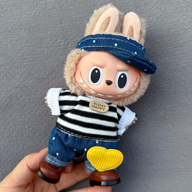Ropa Cosplay para Labubu – Accesorios para Muñecas de 17cm (Muñeca no incluida)