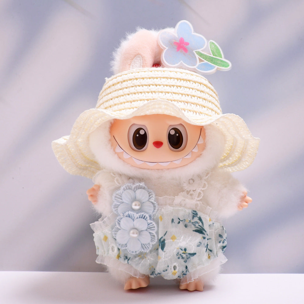 Stitch Story: Compatible with Labubu, Clothing Set, Accessories for 17cm Dolls, Accessories for Labubu (No Doll)