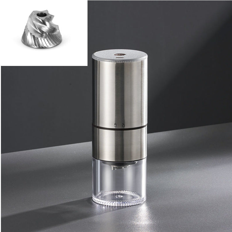 Molinillo de Café Eléctrico Portátil: USB Recargable, Compacto y Eficiente