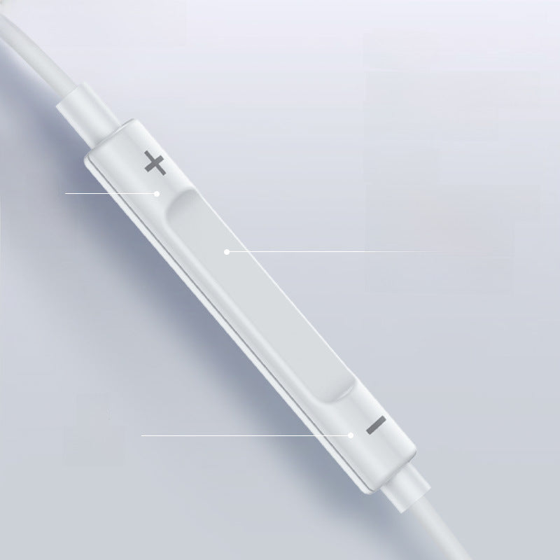 Auriculares Pisen con cable: Semi-in-ear, con conector de 3.5mm, sonido de alta calidad, control de línea, ideales para Android y juegos en movimiento