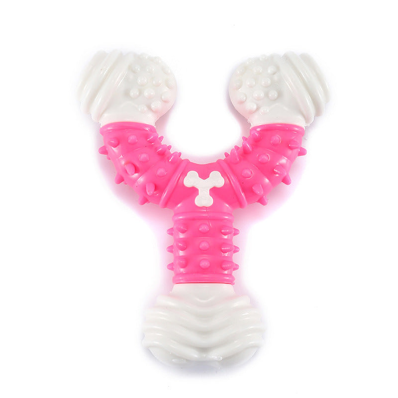 Hueso de Nylon para Perros: Juguete Masticable Resistente, Limpieza Dental y Ejercicio Mandibular