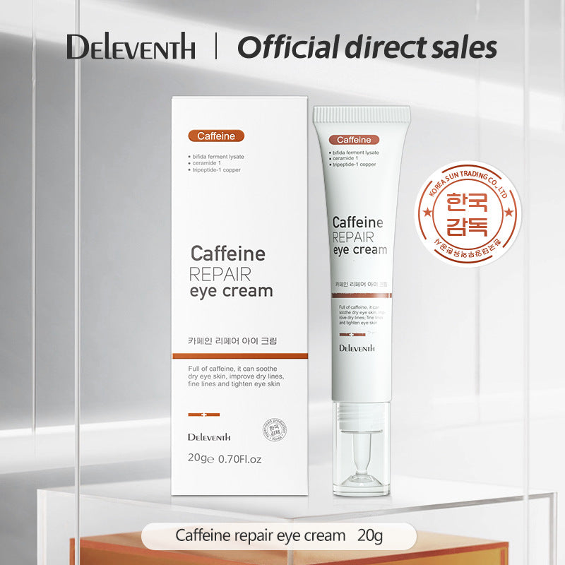 Crema de Ojos con Cafeína 20g – Efecto Lifting, Reduce Ojeras y Bolsas, Cuidado Antiedad
