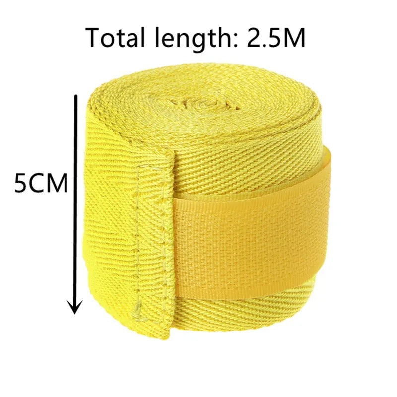 Vendas de Boxeo de 3 Metros: Vendaje Elástico de Algodón para Muay Thai, Sanda, Combate y Protección de Manos para Hombres y Mujeres Adultos