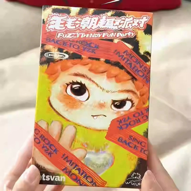 WAKUKU Party Series Plush and Resin Collectible Figures with Surprise Boxes