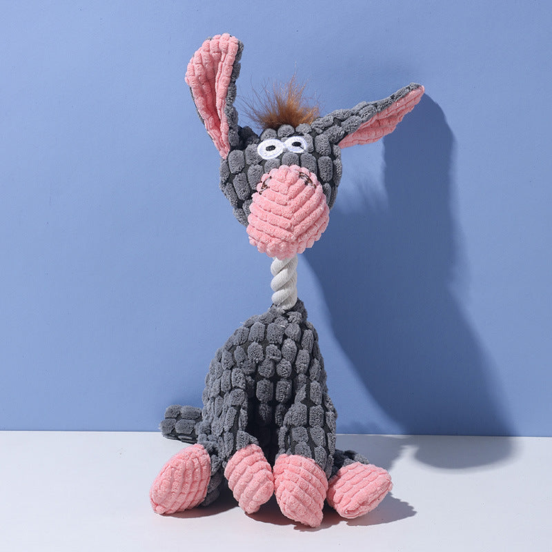 Juguete de Tela para Perros: Mordedor Resistente con Sonido para cachorros