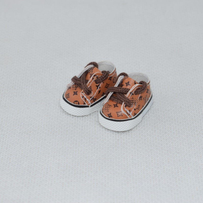 Labubu Shoe Collection with 17CM Keychains: Dress-up Dolls and Toys