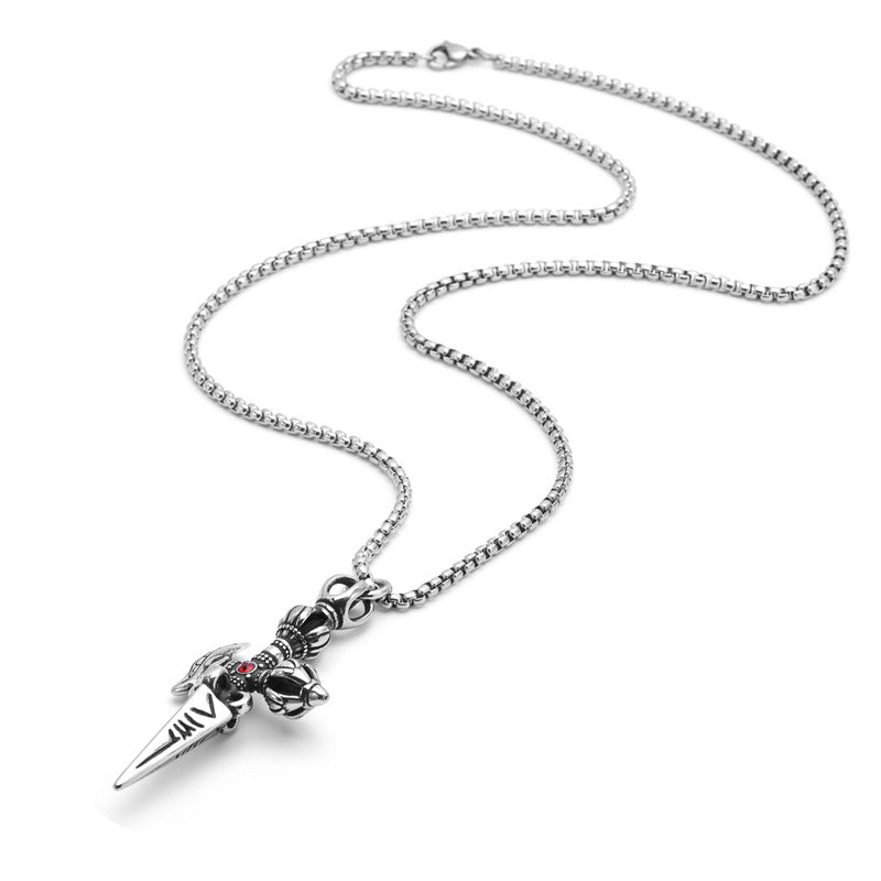 Collar Daga Budista de Protección – Amuleto contra Energías Negativas