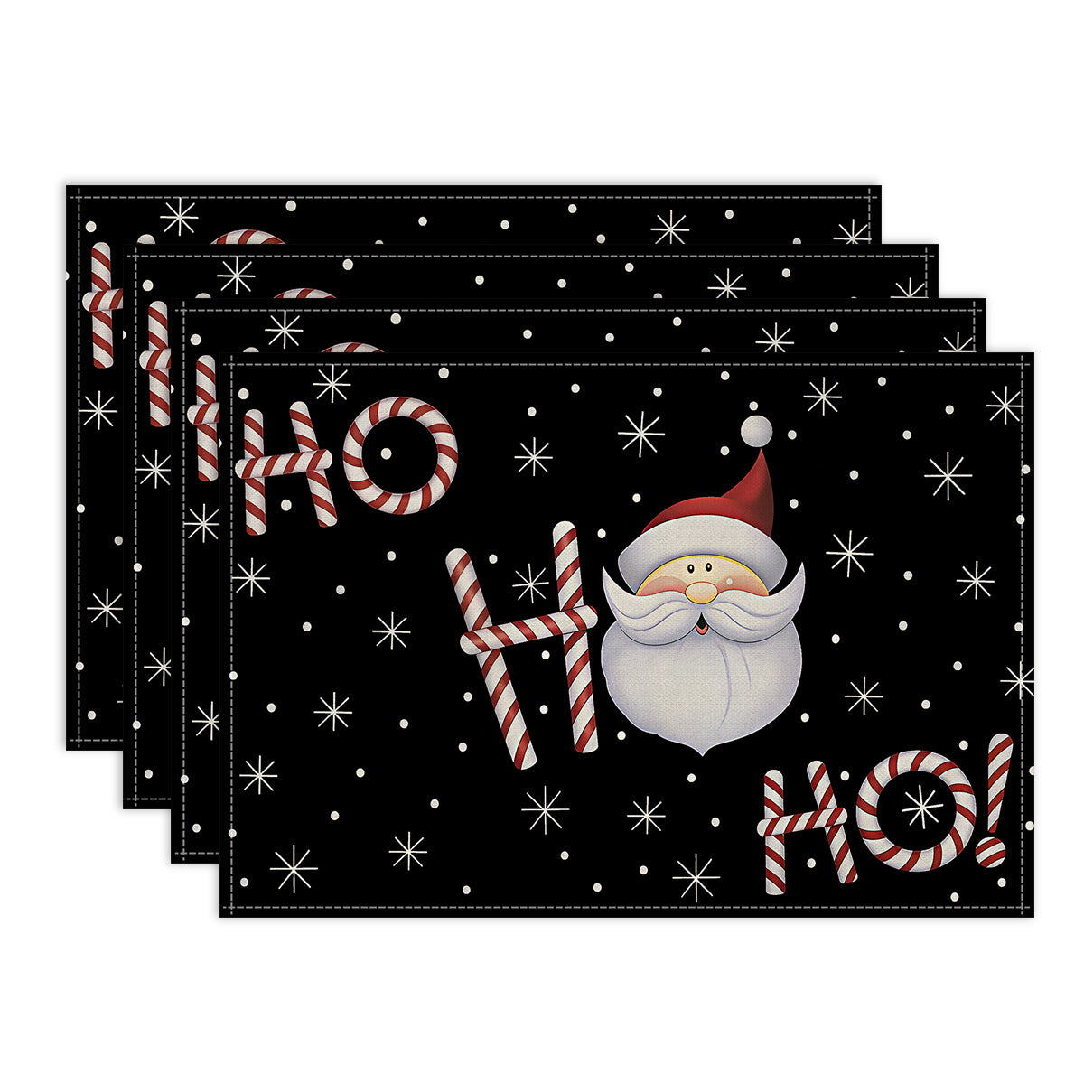 Christmas Table Mat: Holiday Dinnerware & Party Decoration