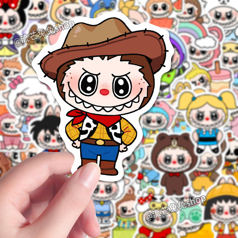 Pegatinas Labubu – Stickers para Decorar,  Cambiar Ropa y Accesorios