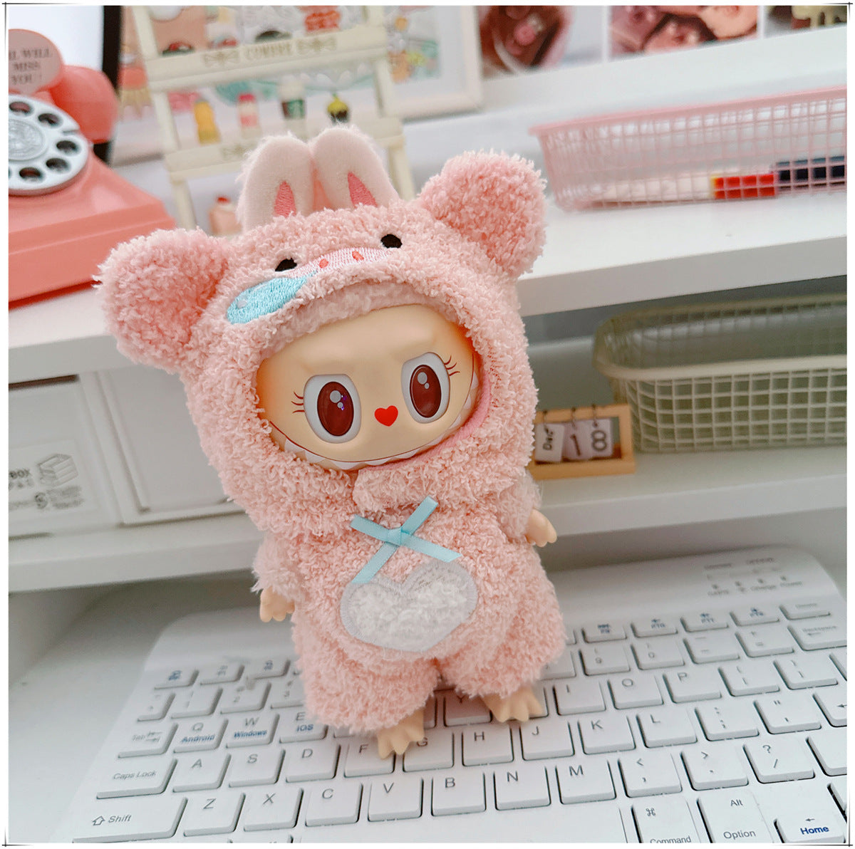 Pijama de Cerdito para Labubu 