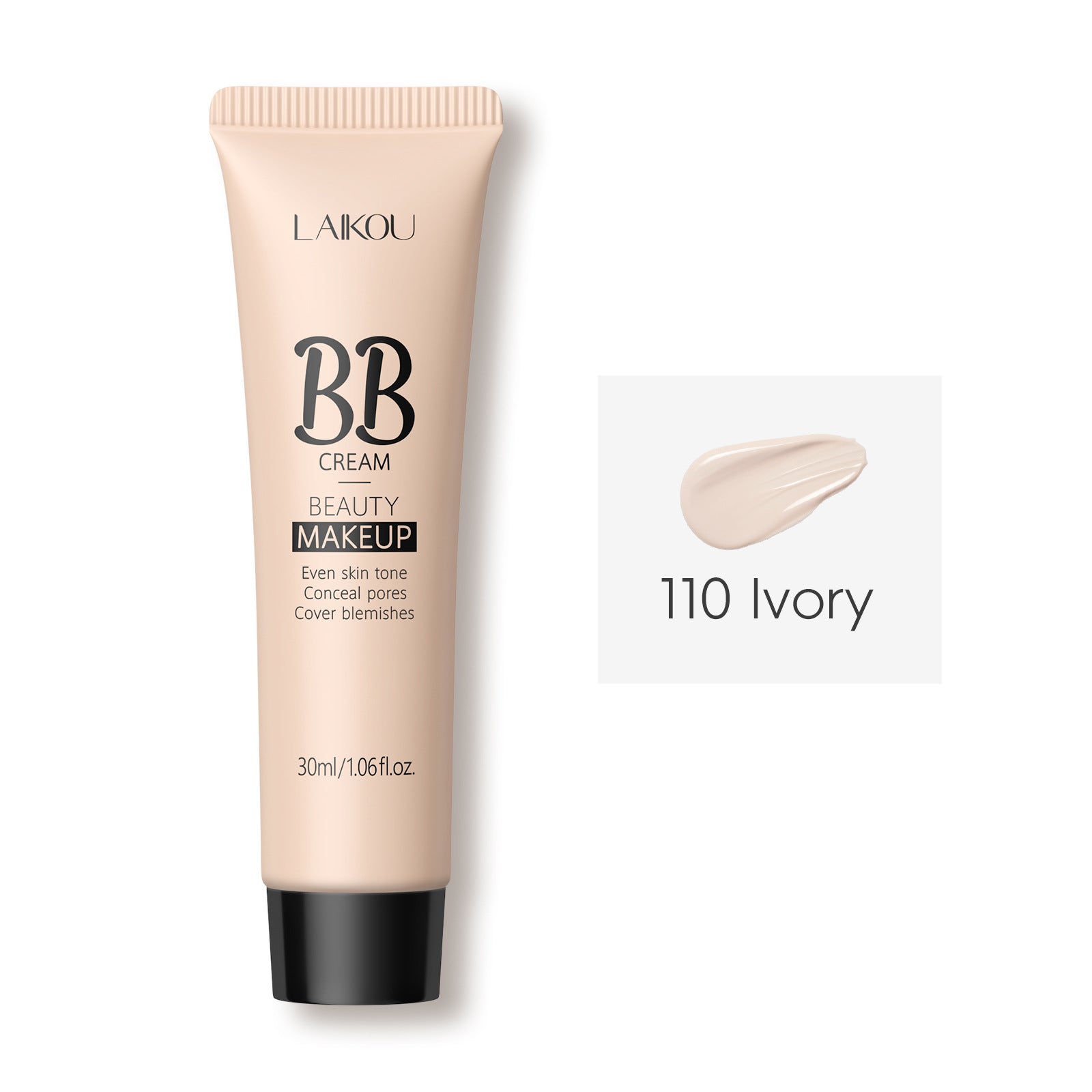 BB Crema LAIKOU de 9 colores 30ml (tubo): Maquillaje Natural, Cosméticos Aprobados por la FDA