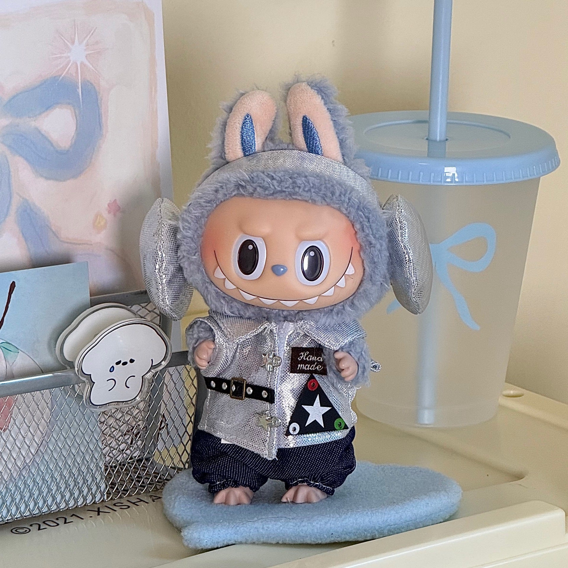 Ropa para Muñecas Labubu de 17cm – Modelos de Pie y Sentado (Muñeca no incluida)