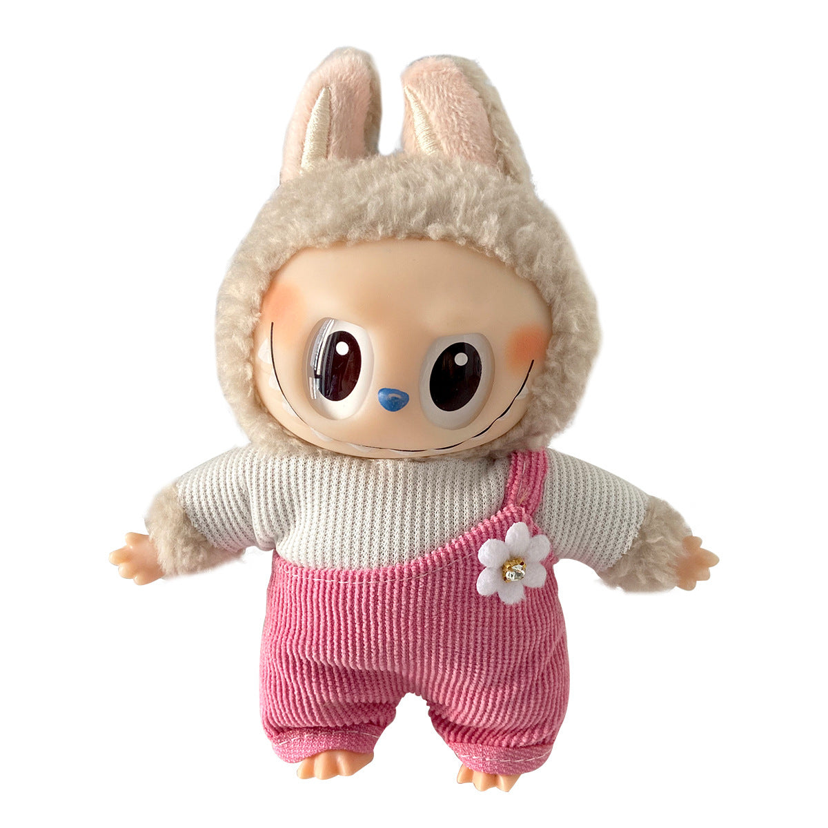 Ropa para muñecas estilo boho chick, para Muñecas Labubu de 17cm (Muñeca no incluida)