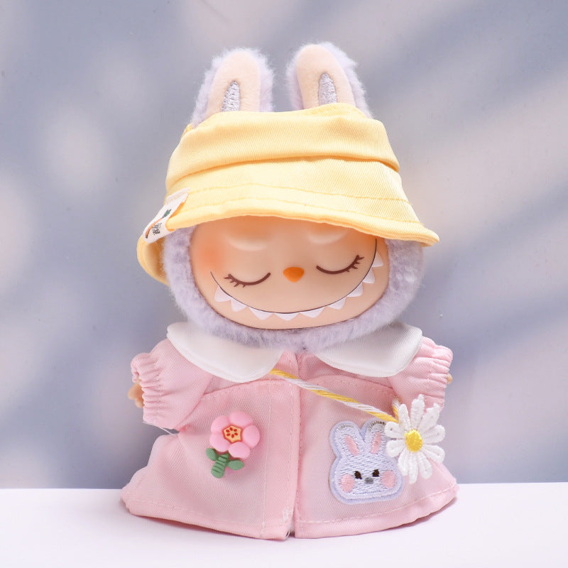 Stitch Story: Compatible with Labubu, Clothing Set, Accessories for 17cm Dolls, Accessories for Labubu (No Doll)