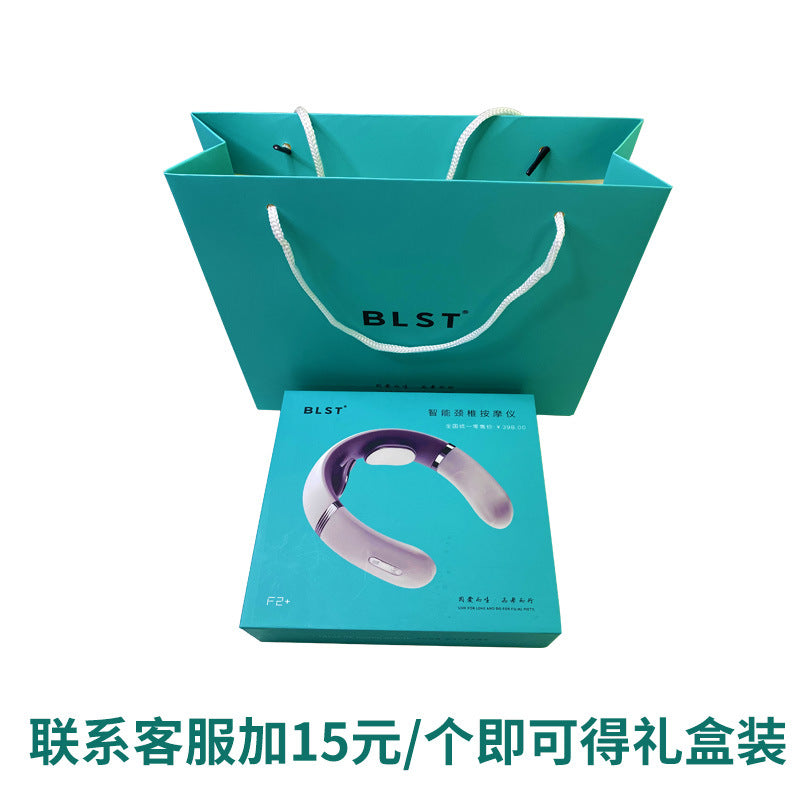 Masajeador de Cuello Eléctrico con Calor y Pulsos – Alivio Cervical Multifuncional para Estrés y Tensión