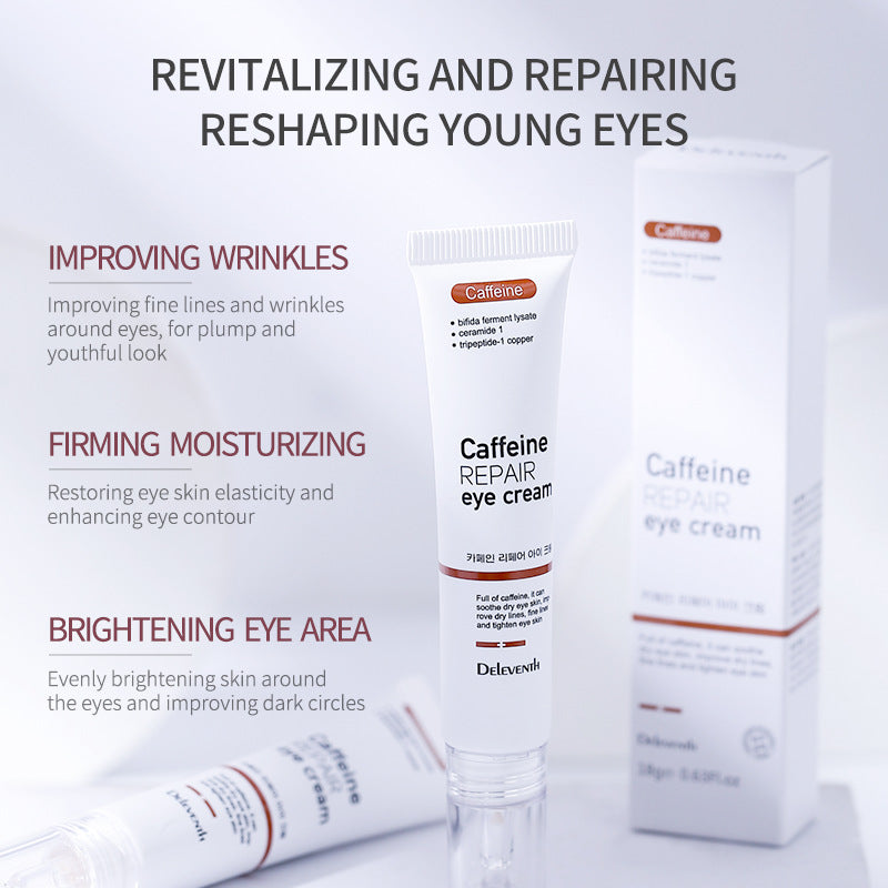 Crema de Ojos con Cafeína 20g – Efecto Lifting, Reduce Ojeras y Bolsas, Cuidado Antiedad