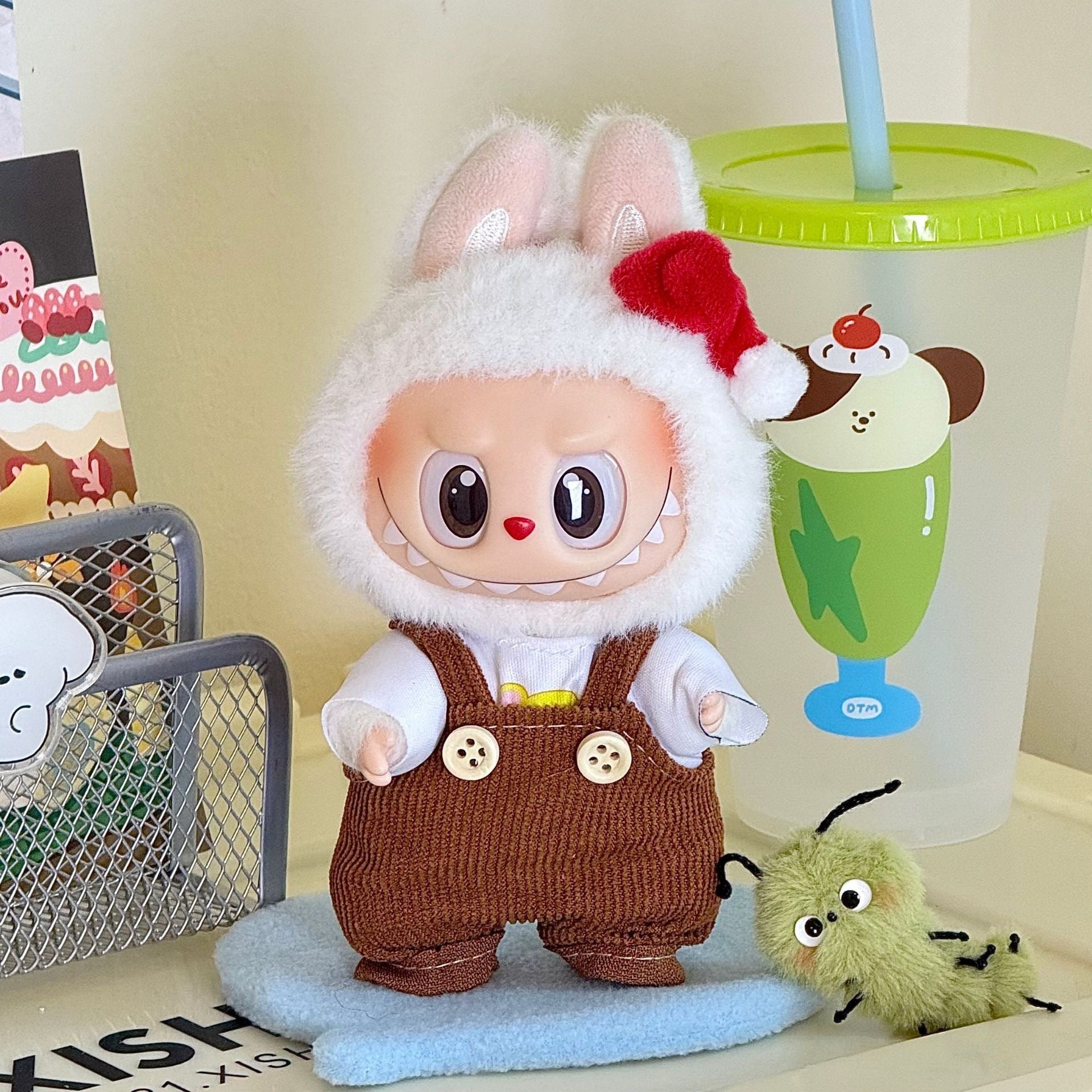 Ropa para muñecas estilo boho chick, para Muñecas Labubu de 17cm (Muñeca no incluida)