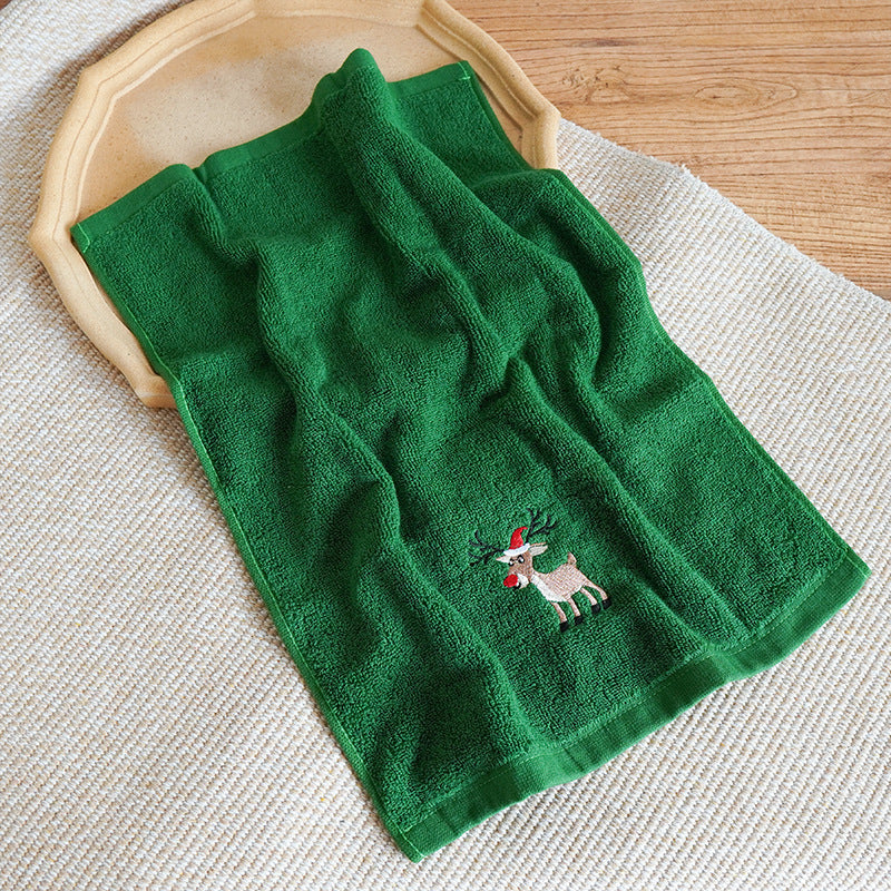 Cotton Christmas Towels: Creative Santa Gift Set for Kids