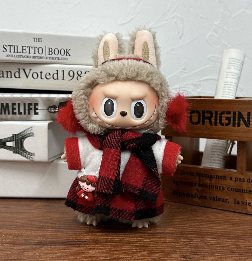 Ropa para Muñecas Labubu de 17cm – Modelos de Pie y Sentado (Muñeca no incluida)