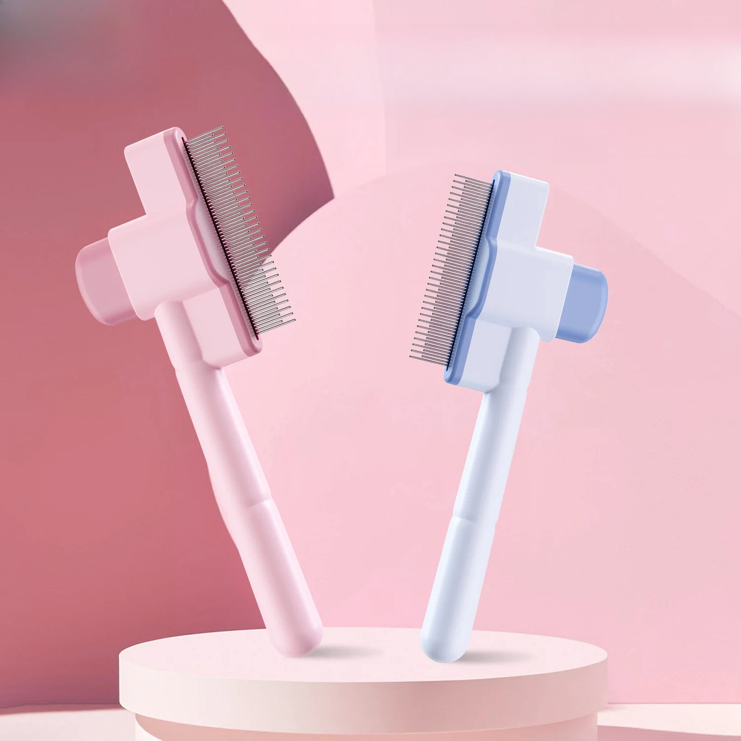 Peine para gatos quita pelo y Pulgas