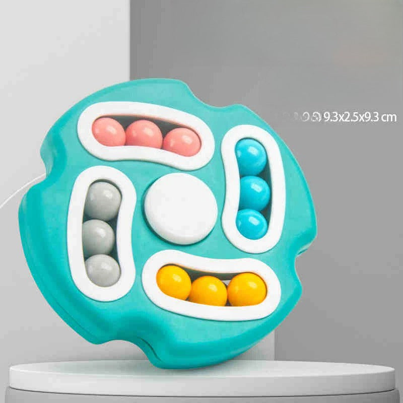 Hand Third Eye: Multicolor Puzzle Cube for Relaxation and Mental Development