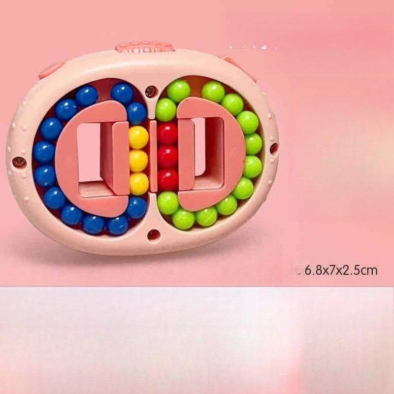 Hand Third Eye: Multicolor Puzzle Cube for Relaxation and Mental Development