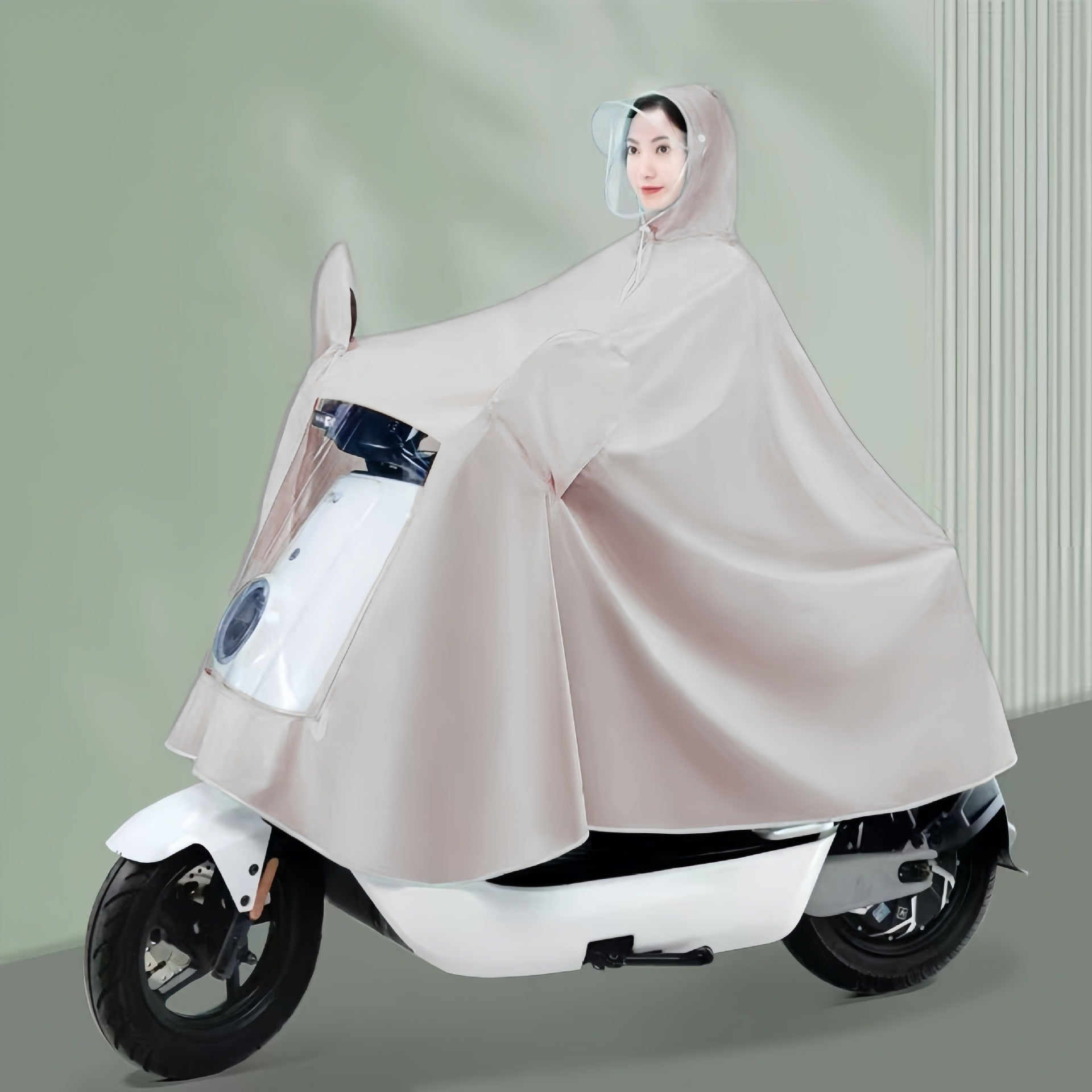 Impermeable para Bicicleta Eléctrica o Motocicleta a Prueba de Lluvia y Viento