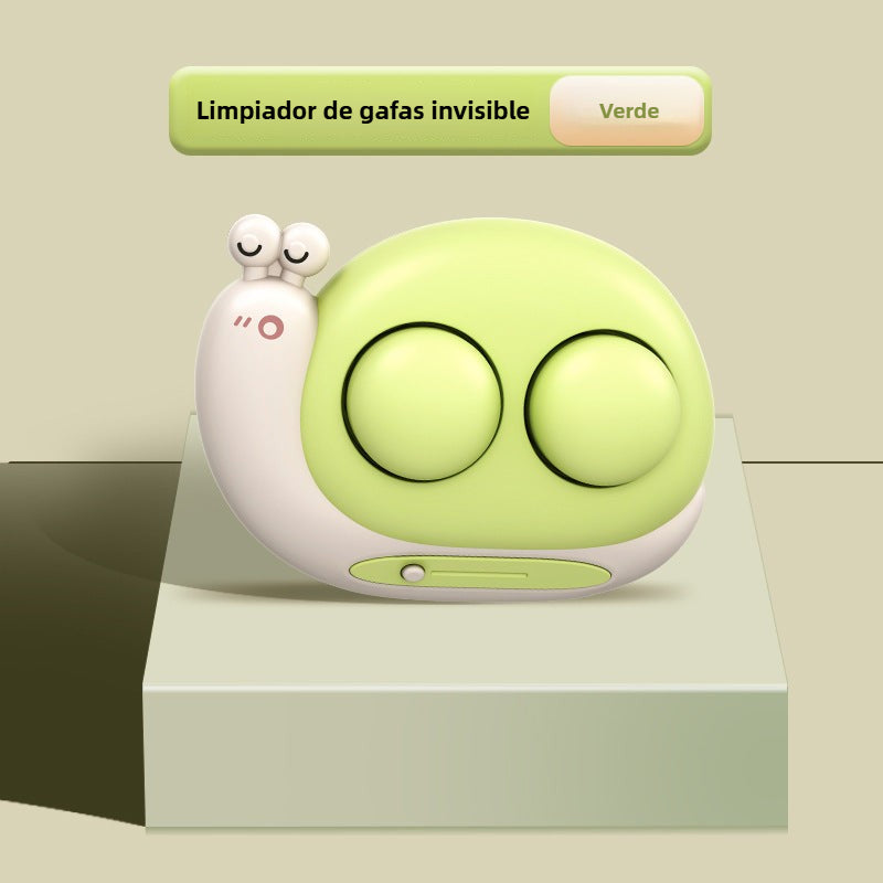 Limpiador y Estuche Automático para Lentes de Contacto: Mini Dispositivo Silencioso de Limpieza Portátil con Almacenamiento Integrado