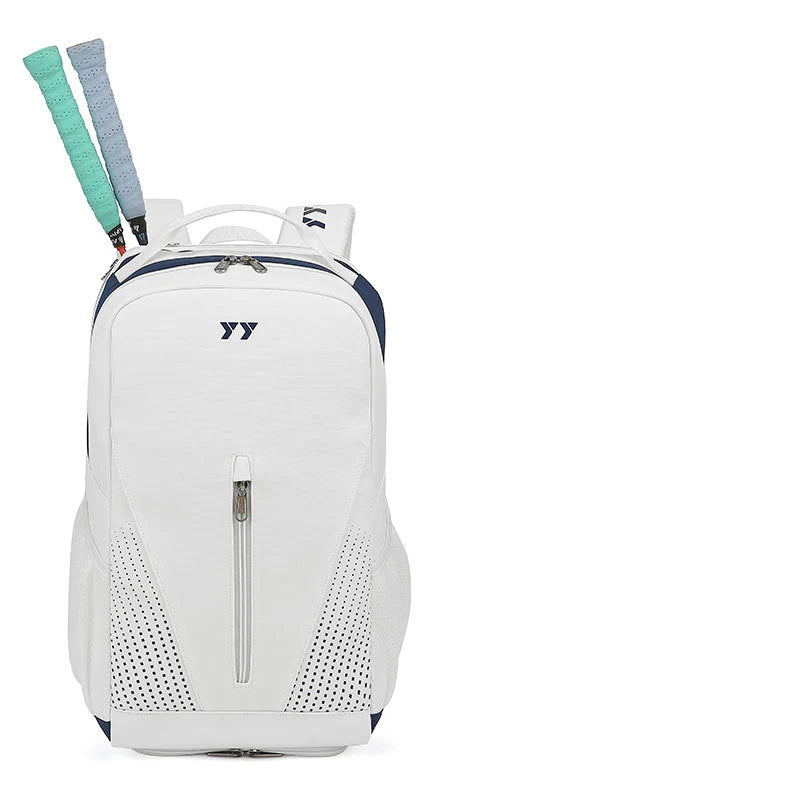 Mochila de Bádminton Unisex – Bolsa de Hombro para 3 Raquetas con Compartimentos Funcionales